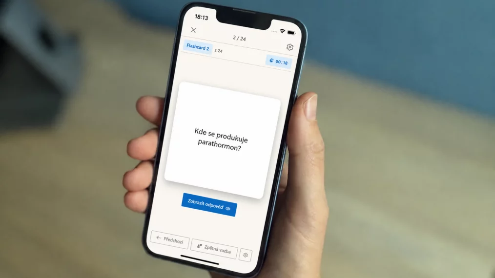 Efektivní učení odkudkoliv s&nbsp;našimi opakovacími kartičkami v&nbsp;telefonu